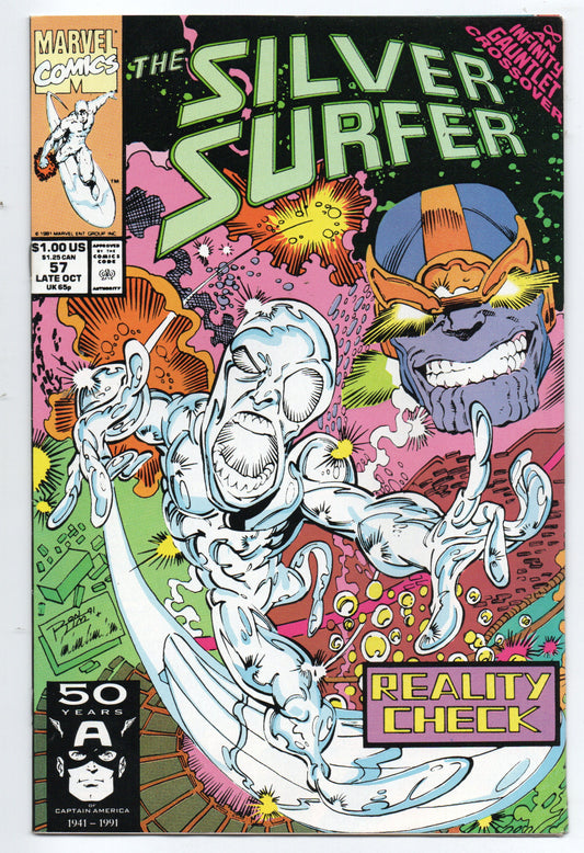 Pre-Owned - Silver Surfer #57  (Late October 1991)