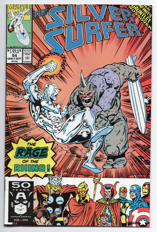 Pre-Owned - Silver Surfer #54  (Early September 1991)