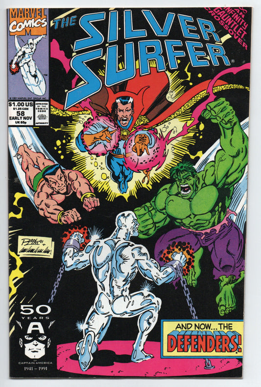 Pre-Owned - Silver Surfer #58  (Early November 1991)