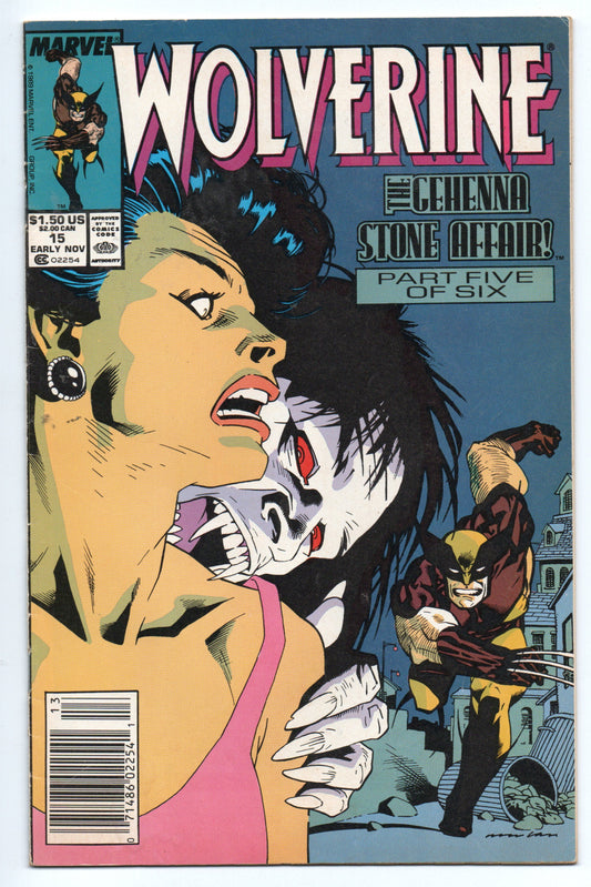 Pre-Owned - Wolverine #15  (Early November 1989)