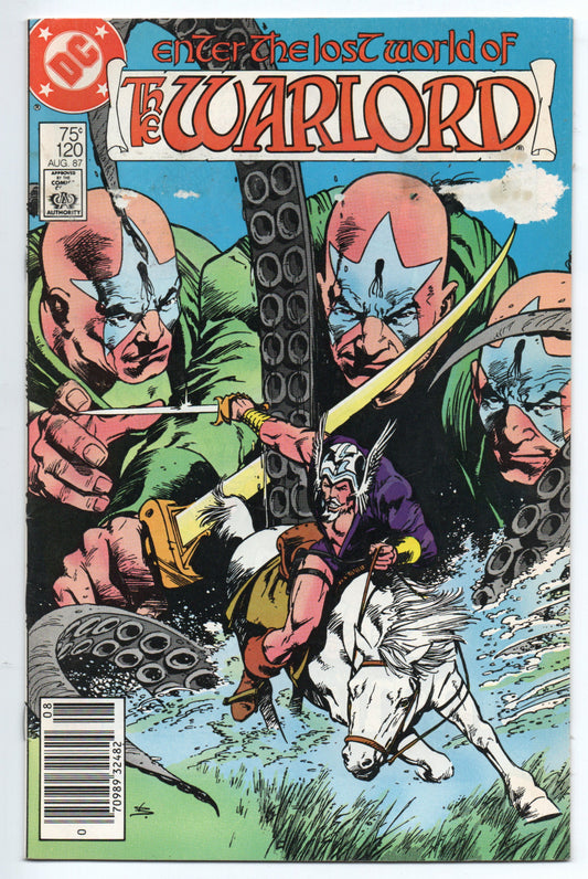 Pre-Owned - Warlord #120  (August 1987)