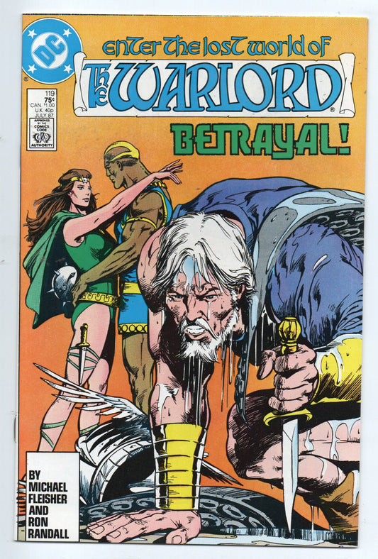 Pre-Owned - Warlord #119  (July 1987)