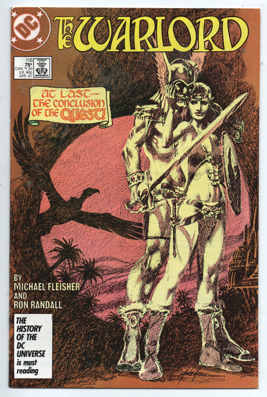 Pre-Owned - Warlord #116  (April 1987)