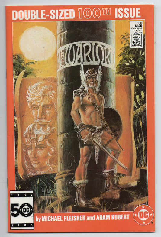 Pre-Owned - Warlord #100  (December 1985)