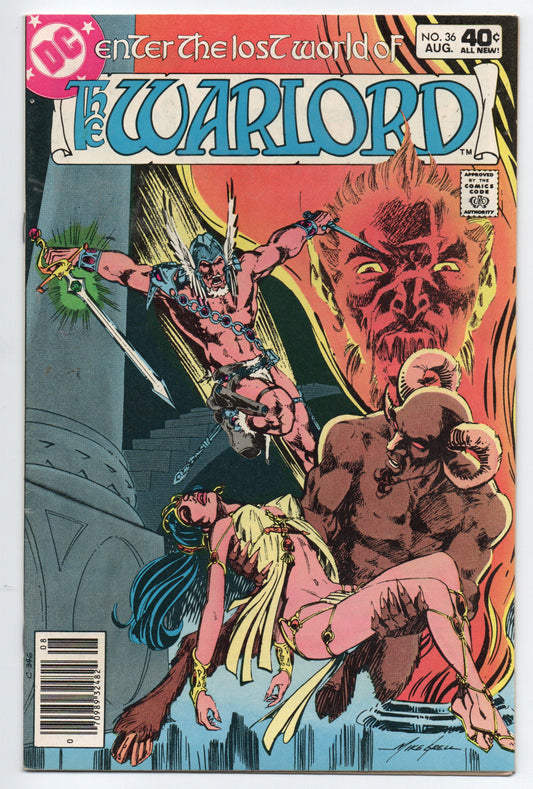 Pre-Owned - Warlord #36  (August 1980)