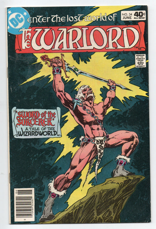 Pre-Owned - Warlord #34  (June 1980)