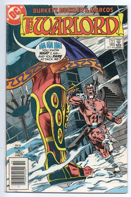 Pre-Owned - Warlord #98  (October 1985)