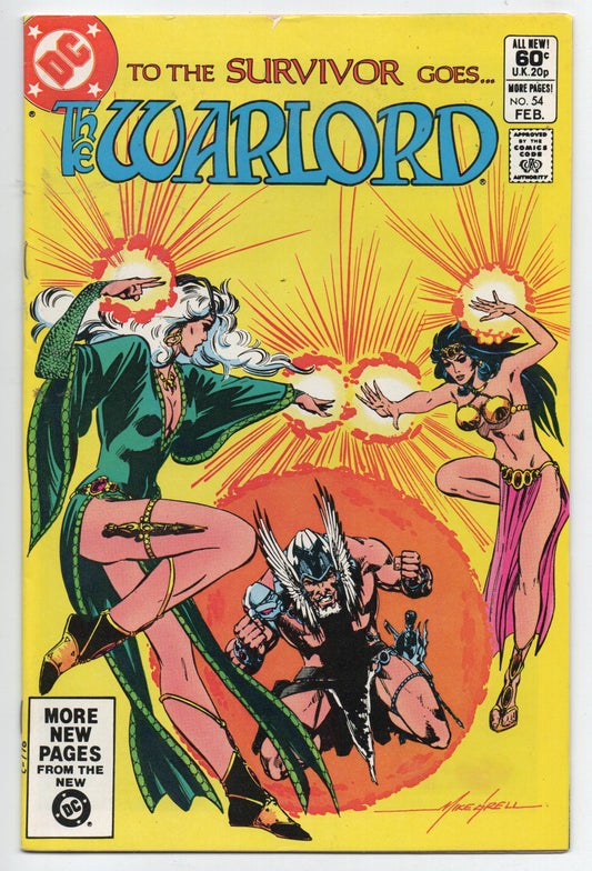 Pre-Owned - Warlord #54  (February 1982)