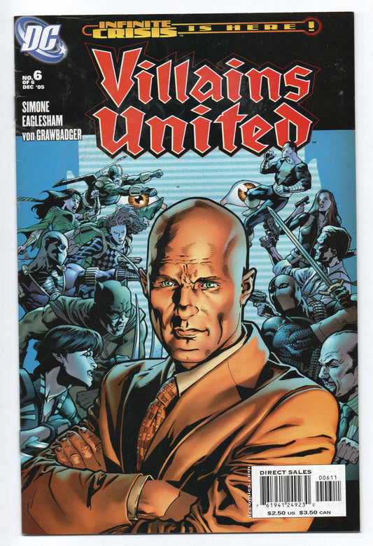 Pre-Owned - Villains United #6  (December 2005)