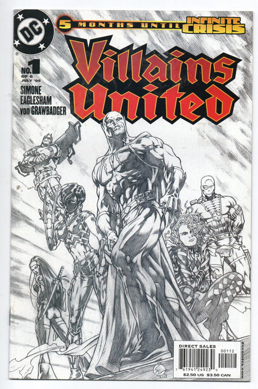 Pre-Owned - Villains United #1  (July 2005)