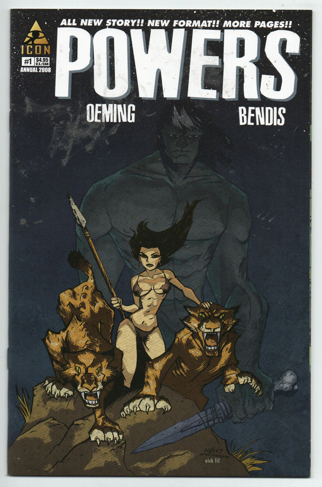 Pre-Owned - Powers Annual 2008 - Pre-Owned Comics - Image - Pop Weasel