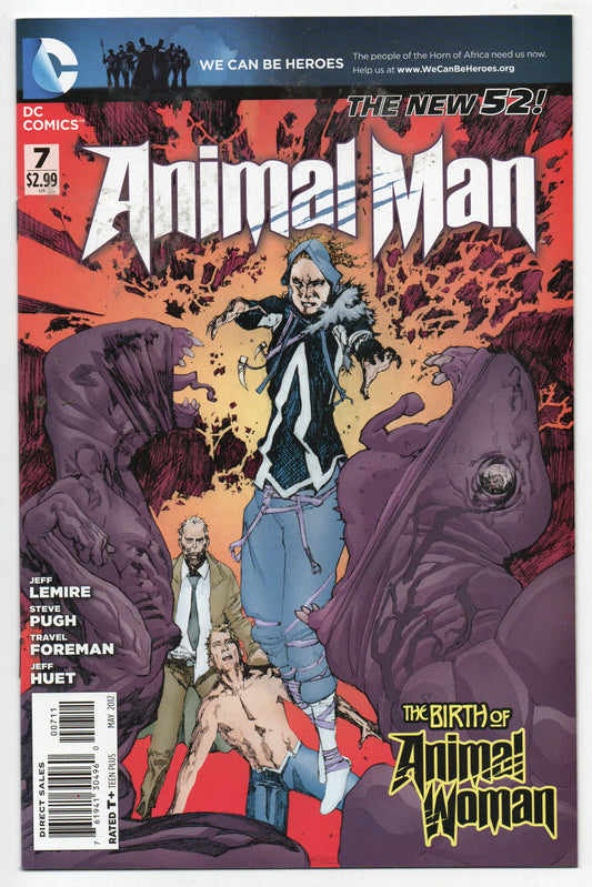 Pre-Owned - Animal Man #7  (May 2012)