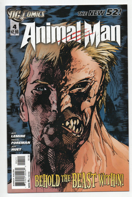 Pre-Owned - Animal Man #4  (February 2012)