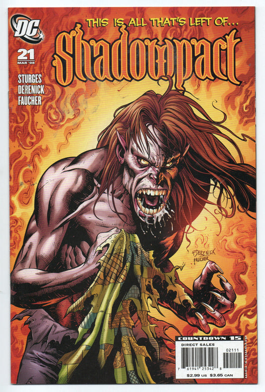 Pre-Owned - Shadowpact #21  (March 2008)