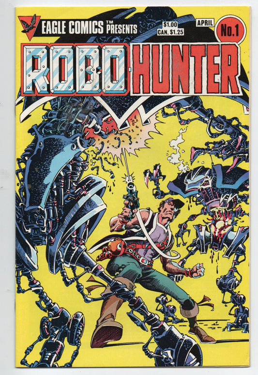 Pre-Owned - Robo-Hunter #1  (April 1984)