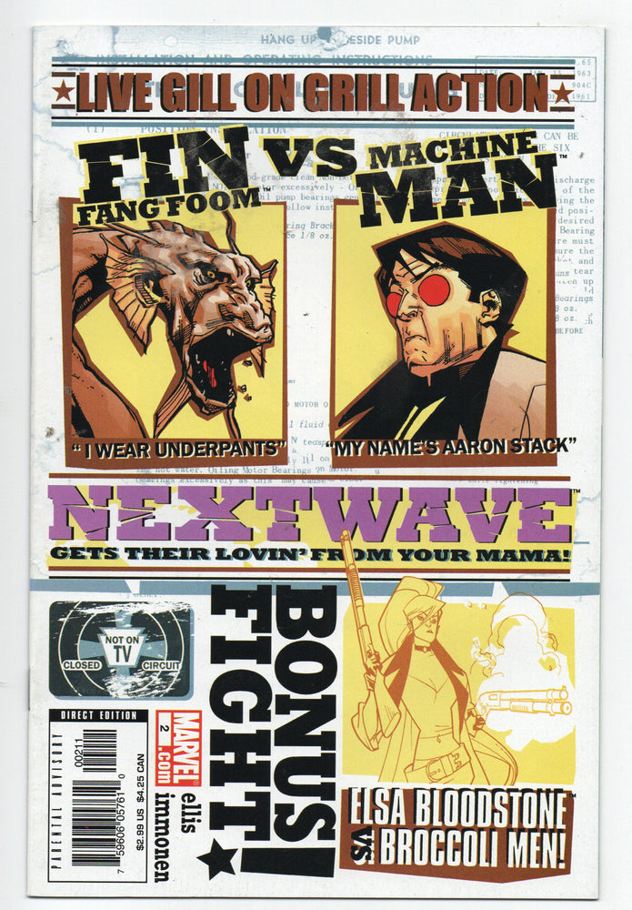 Pre-Owned - Nextwave: Agents of H.A.T.E. - Pre-Owned Comics - Image - Pop Weasel