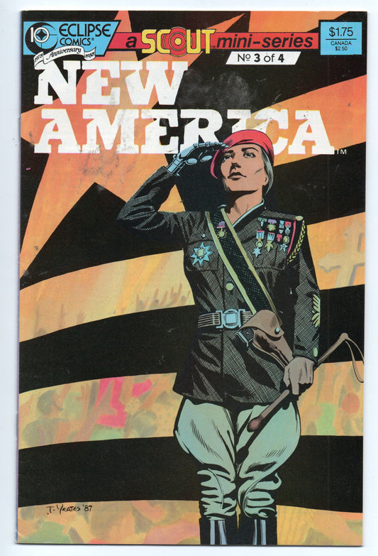 Pre-Owned - New America #3  (January 1988)