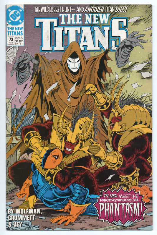 Pre-Owned - The New Titans #73  (February 1991)