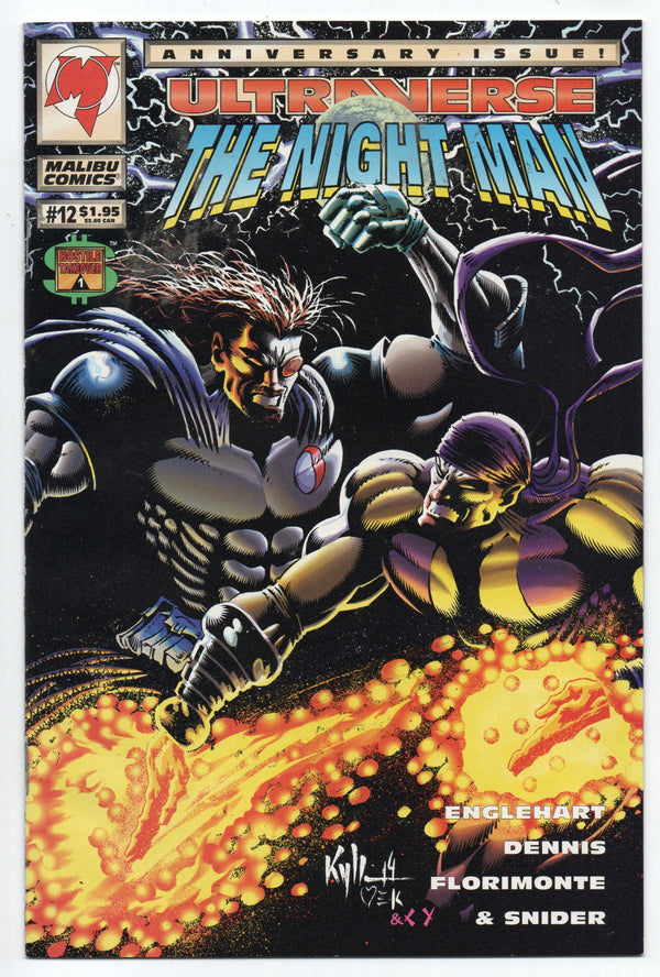 Pre-Owned - The Night Man #12  (September 1994)