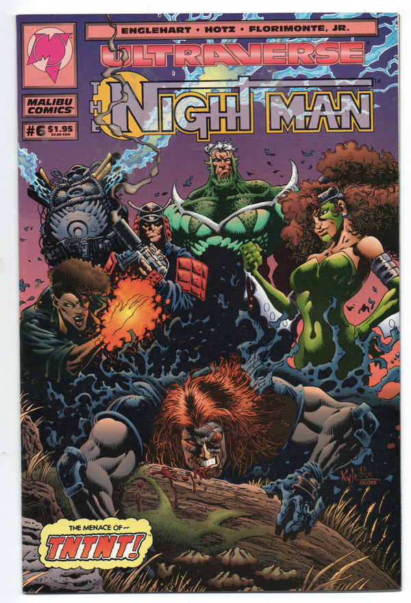 Pre-Owned - The Night Man #6  (March 1994)