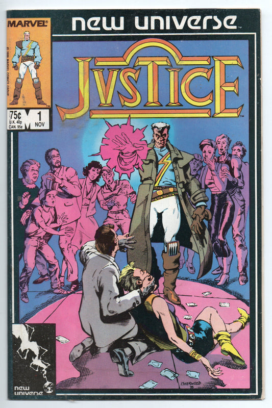 Pre-Owned - Justice #1  (November 1986)