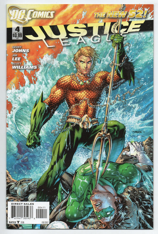 Pre-Owned - Justice League #4  (February 2012)