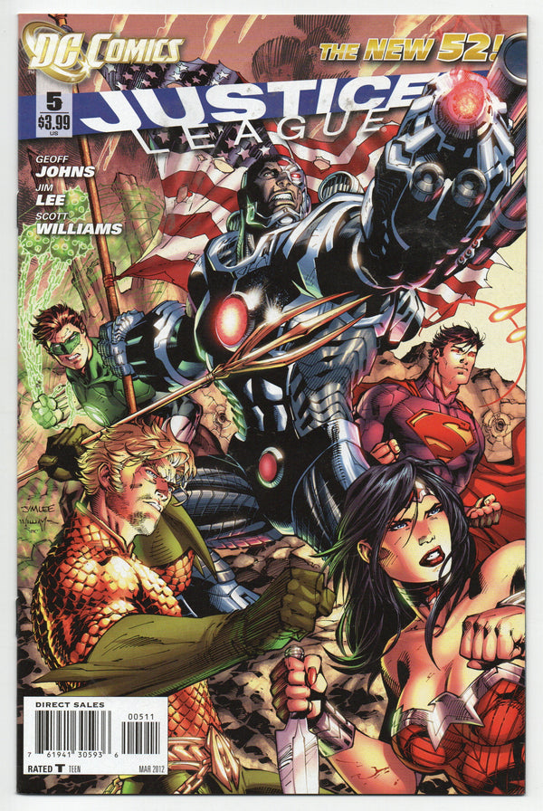 Pre-Owned - Justice League #5  (March 2012)