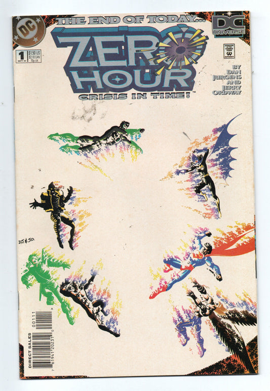 Pre-Owned - Zero Hour: Crisis in Time #1  (September 1994)