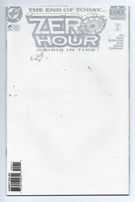 Pre-Owned - Zero Hour: Crisis in Time #0  (September 1994)