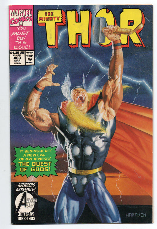 Pre-Owned - Thor #460  (March 1993)