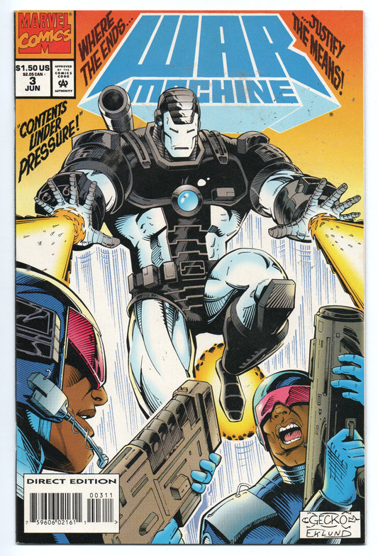 Pre-Owned - War Machine #3  (June 1994)