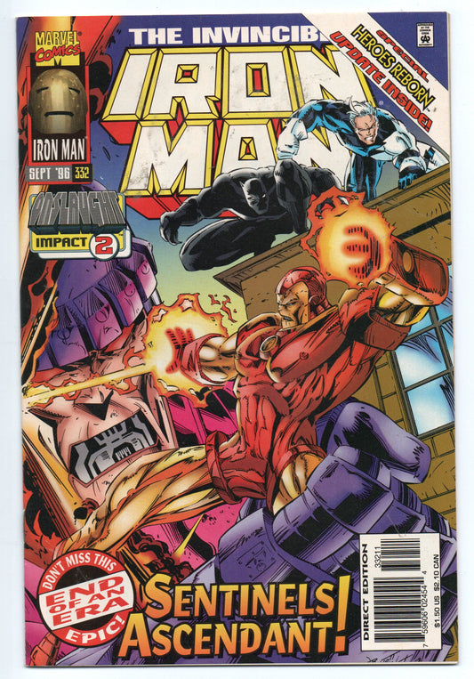 Pre-Owned - Iron Man #332  (September 1996)