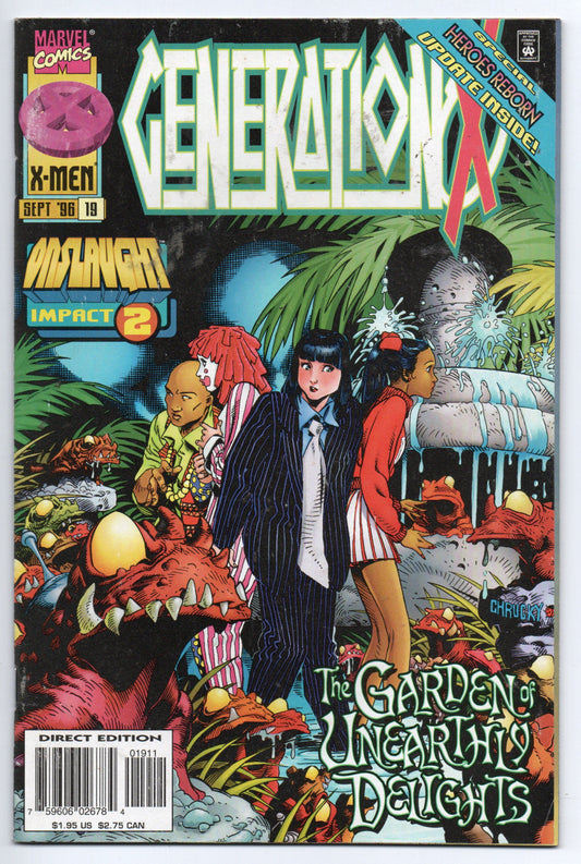 Pre-Owned - Generation X #19  (September 1996)