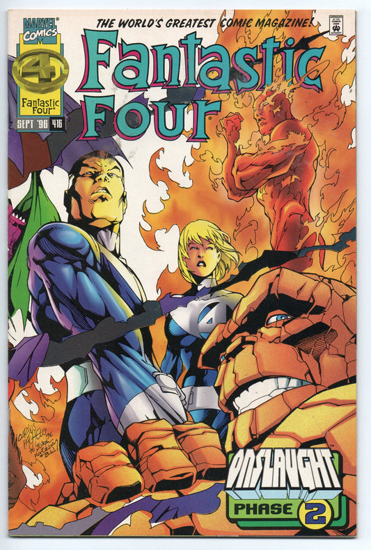 Pre-Owned - Fantastic Four #416  (September 1996)