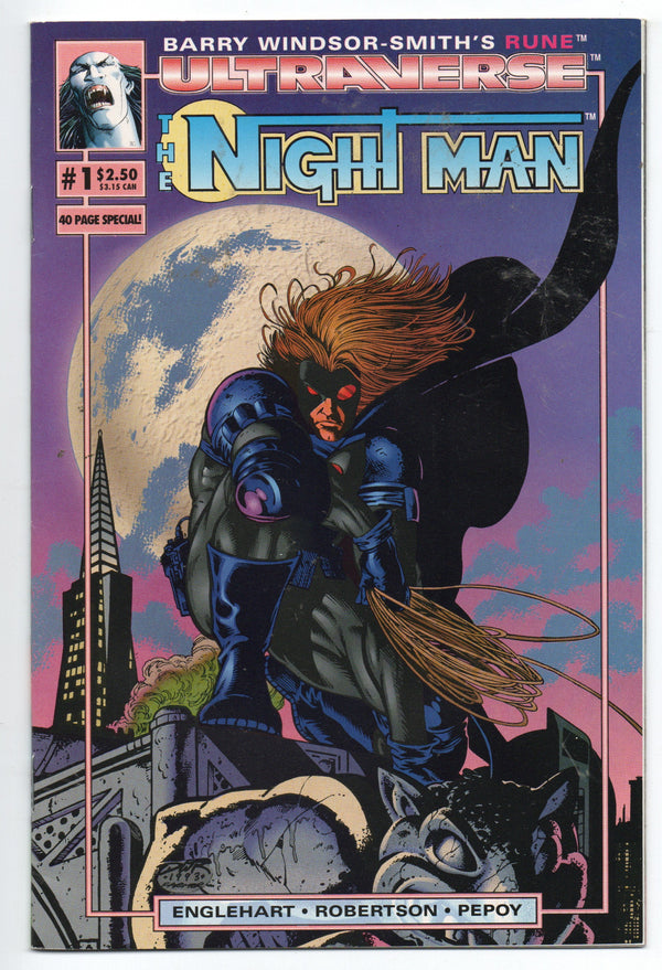 Pre-Owned - The Night Man #1  (October 1993)