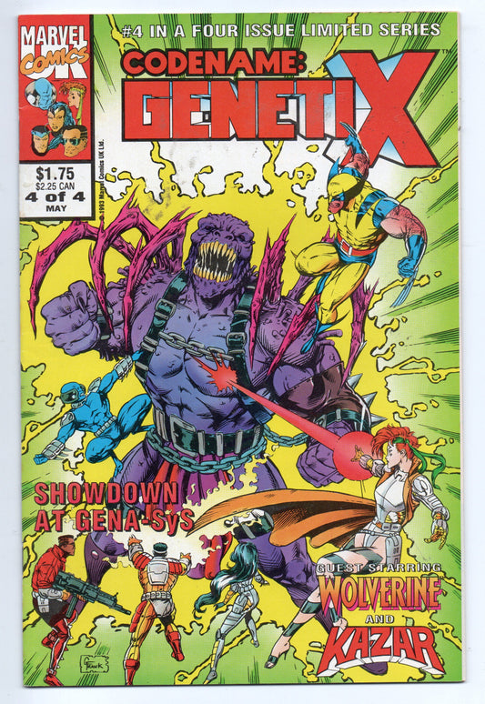 Pre-Owned - Codename: Genetix #4  (May 1993)