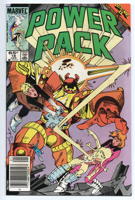 Pre-Owned - Power Pack #18  (January 1986)