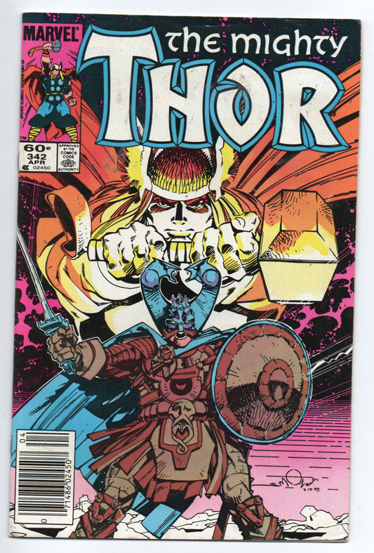 Pre-Owned - Thor #342  (April 1984)