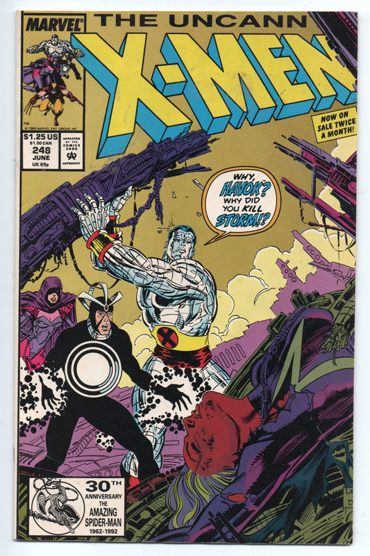 Pre-Owned - The Uncanny X-Men #248 (Sep 1989)