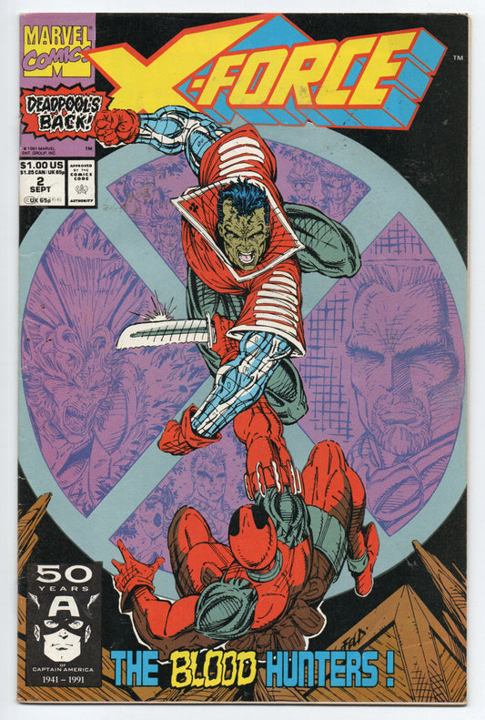 Pre-Owned - X-Force #2  (September 1991)