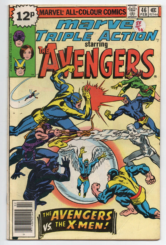 Comic Triple Example Marvel Triple Action