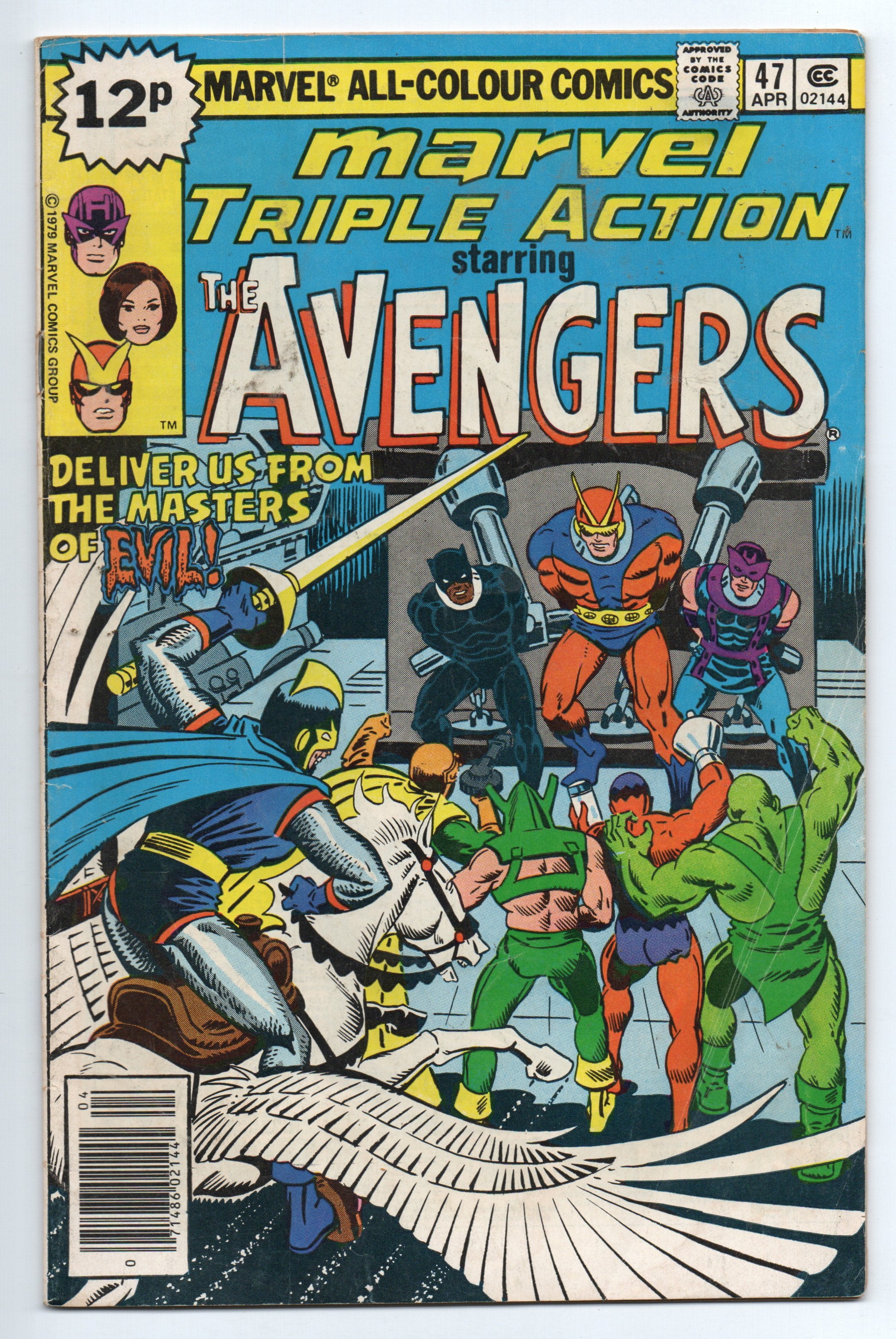 Comic Triple Example Marvel Triple Action