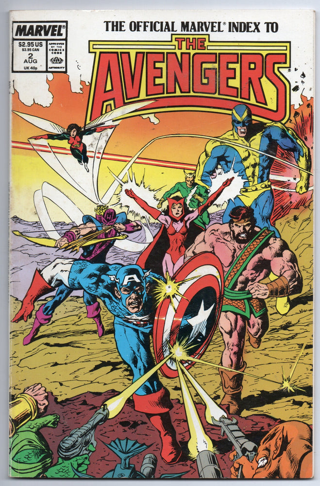 Pre-Owned - The Official Marvel Index to the Avengers - Pre-Owned Comics - Image - Pop Weasel