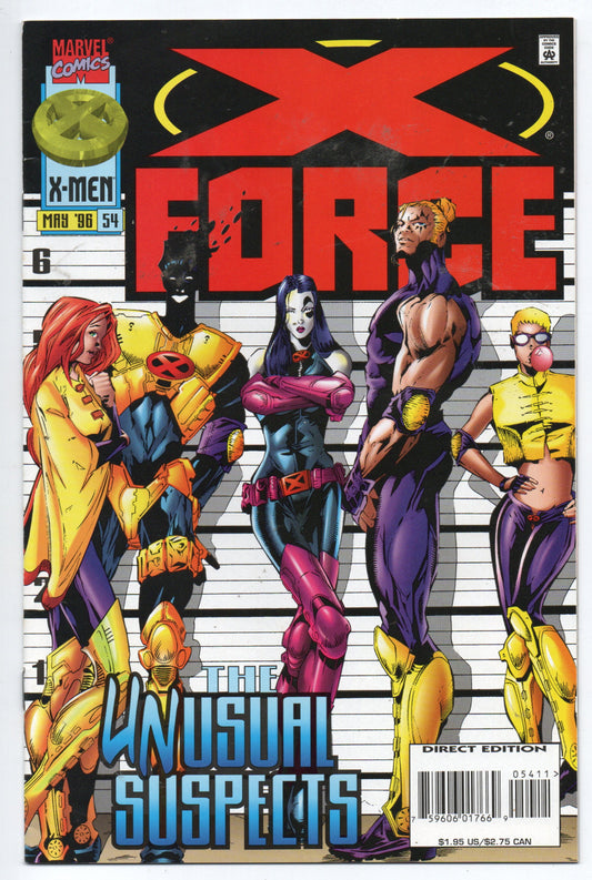 Pre-Owned - X-Force #54  (May 1996)