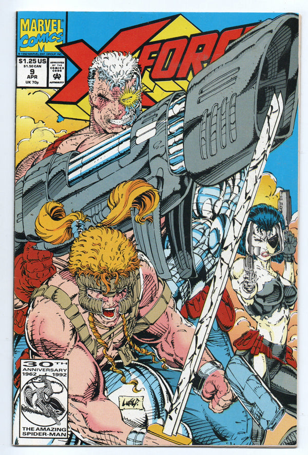 Pre-Owned - X-Force #9  (April 1992)