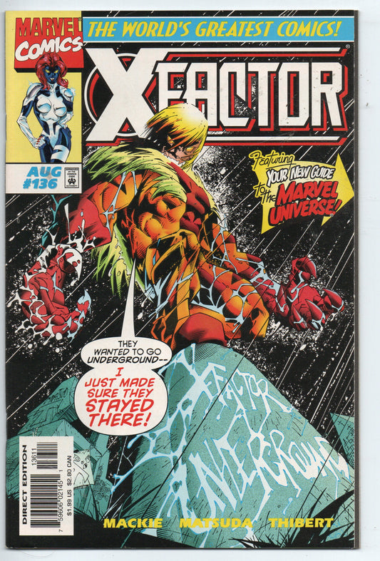 Pre-Owned - X-Factor #136  (August 1997)