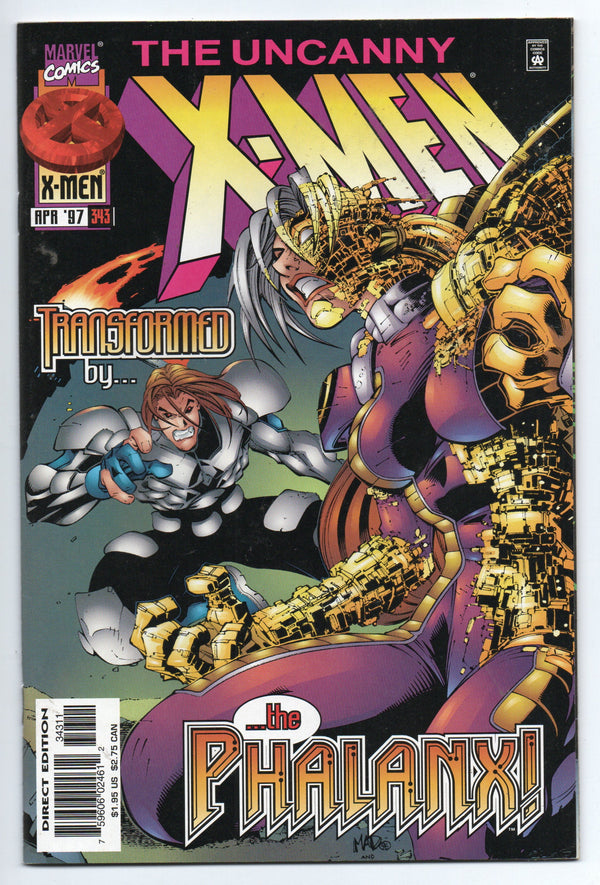 Pre-Owned - The Uncanny X-Men #343  (April 1997)