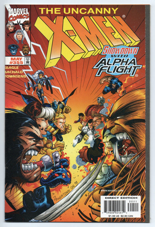 Pre-Owned - The Uncanny X-Men #355  (May 1998)