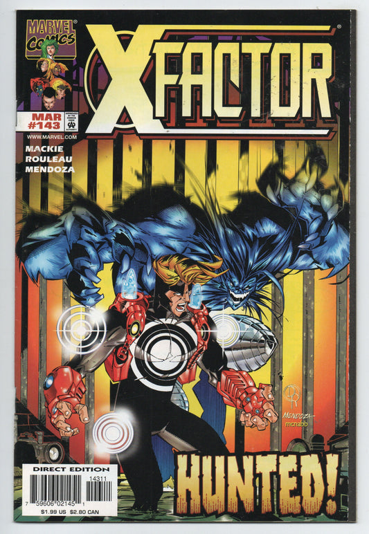 Pre-Owned - X-Factor #143  (March 1998)