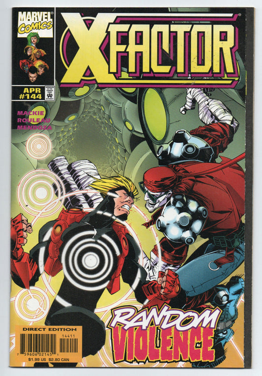 Pre-Owned - X-Factor #144  (April 1998)